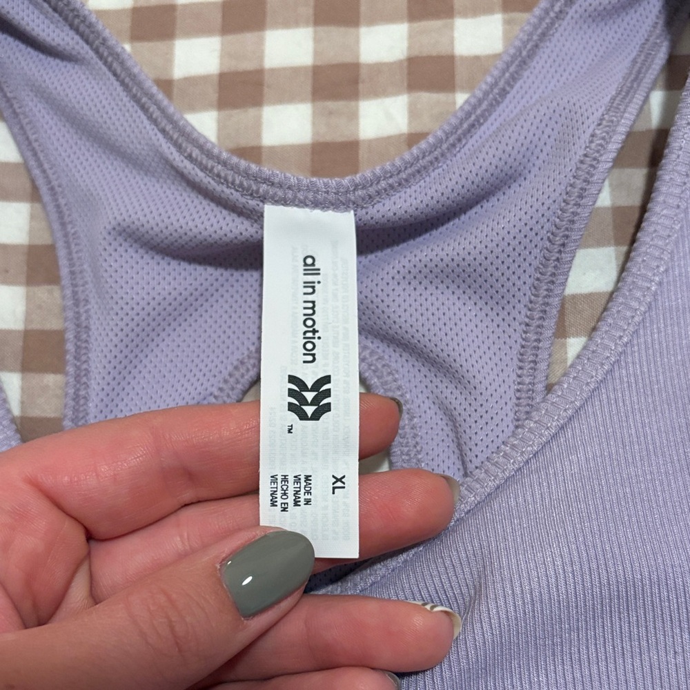 Racerback Cropped Tank - Picture 2 of 3